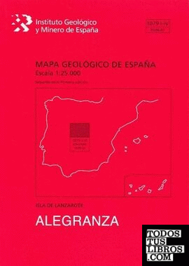 Mapa geológico de España, E 1:25.000. Hoja 1079-I-IV, Alegranza