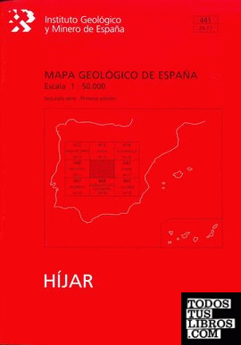 Mapa geológico y geomorfológico, E 1:50.000. Memoria 441, Hijar