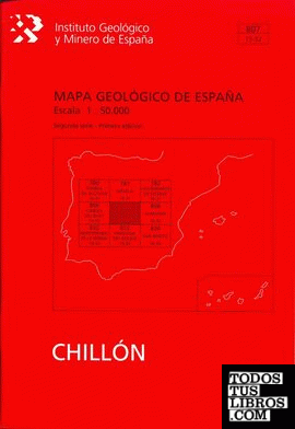 Mapa geológico de España, E 1:50.000. Hoja 807, Chillón