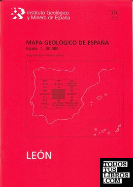 Mapa geológico de España, E 1:50.000. Hoja 161, León