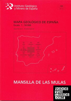 Mapa geológico de España, E 1:50.000. Hoja 195, Mansilla de las Mulas