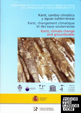 Karst, cambio climático y aguas subterráneas