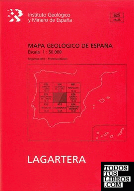 Mapa geológico de España. E 1:50.000. Hoja 625, Lagartera