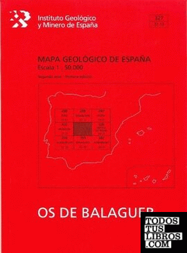 Mapa geológico de España. E 1:50.000. Hoja 327, Os de Balaguer