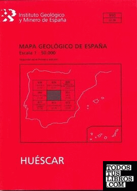 Mapa geológico de España. E 1:50.000, Hoja 950, Huéscar