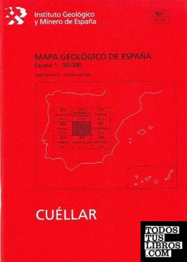 Mapa geológico de España, E 1:50.000. Hoja 401, Cuéllar