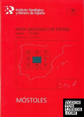 Mapa geológico de España, E 1:50.000, Hoja 581, Móstoles