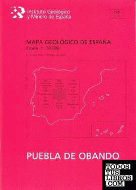 Mapa Geológico de España escala 1:50.000. Hoja 728, Puebla de Obando