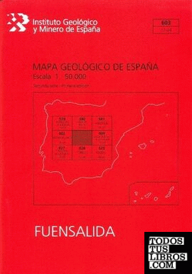 Mapa Geológico de España escala 1:50.000. Hoja 603, Fuensalida