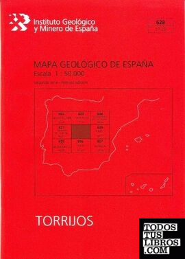 Mapa Geológico de España escala 1:50.000. Hoja 628, Torrijos