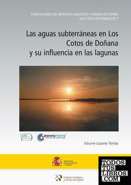 Las aguas subterráneas en los cotos de Doñana y su influencia en las lagunas
