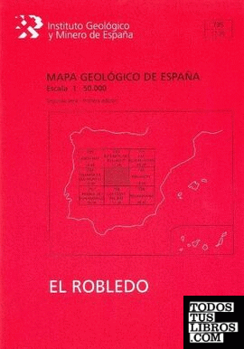 Mapa Geológico de España escala 1:50.000. Hoja 735, El Robledo