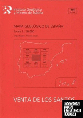 Mapa Geológico de España escala 1:50.000. Hoja 864, Venta de los Santos