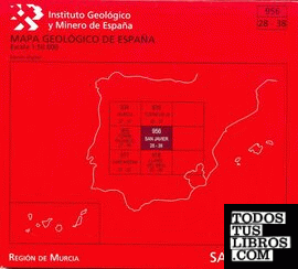 Mapa Geológico de España escala 1:50.000. San Javier, 956