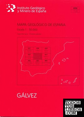 Mapa Geológico de España escala 1:50.000. Hoja 656, Gálvez