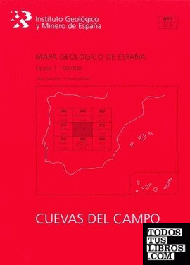 Mapa Geológico de España escala 1:50.000. Hoja 971, Cuevas del Campo