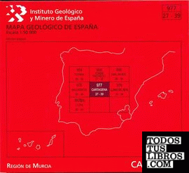 Mapa Geológico de España escala 1:50.000. Cartagena, 977