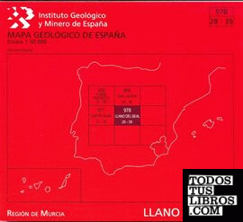 Mapa Geológico de España escala 1:50.000. Llano del Beal, 978