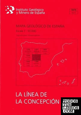 Mapa Geológico de España escala 1:50.000. Hoja 1075, La Línea de la Concepción