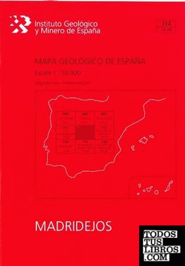 Mapa Geológico de España escala 1:50.000. Hoja 712, Madridejos