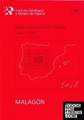 Mapa Geológico de España escala 1:50.000. Hoja 736, Malagón