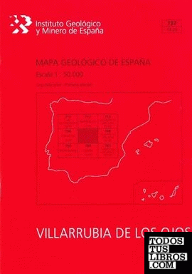 Villarrubia de los Ojos, 737 : Mapa geológico de España escala 1:50.000