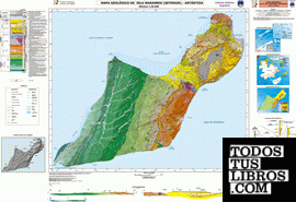 Mapas geomorfológico y geológico de Isla Marambio escala 1:20.000 (Seymour) - Antártida