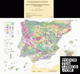 Mapa de almacenes geológicos potenciales de CO2 en España