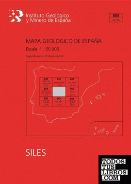 Mapa geológico de España escala 1:50.000. Hoja 865, Siles
