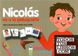 Pictogramas: Nicolás va a la peluquería
