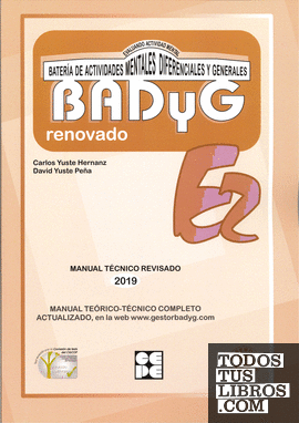 BADyG E2. Manual Técnico
