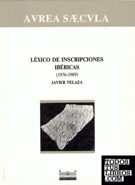 Léxico de inscripciones ibéricas (1976-1989)