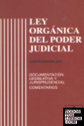 Ley orgánica del Poder Judicial