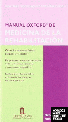 Manual Oxford de medicina de la rehabilitación