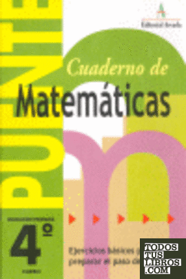 Puente, matemáticas, 4 Educación Primaria