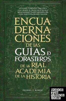Las Encuadernaciones de las Guías de Forasteros de la Real Academia de la Historia