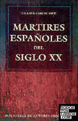 Mártires españoles del siglo XX