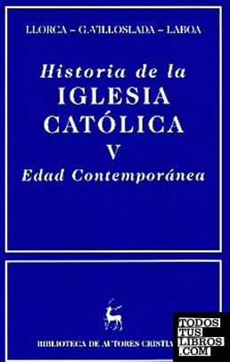 Historia de la Iglesia católica. V: Edad Contemporánea