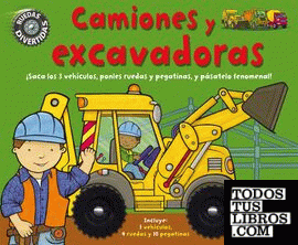 Camiones y excavadoras