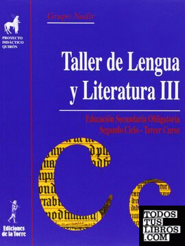 TALLER LENGUA Y LITERATURA III