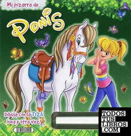 Libro pizarra- Ponis y princesas