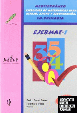 Mediterráneo, Ejermat 1, ejercicios de matemáticas para repaso, apoyo y recuperación