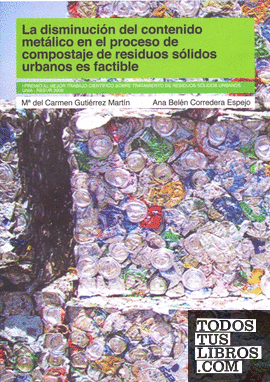 La disminución del contenido metálico en el proceso de compostaje de residuos sólidos urbanos es factible