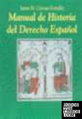 Manual de historia del derecho español