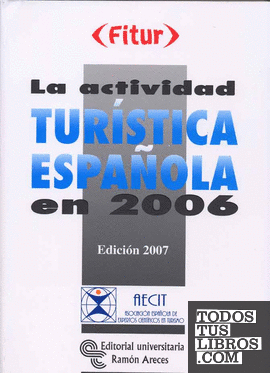 La actividad turística española en 2006