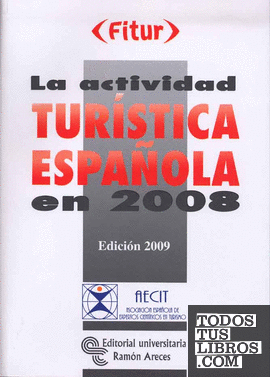 La actividad turística española en 2008