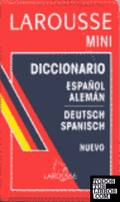Diccionario mini español-alemán, alemán-español