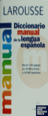 Diccionario manual de la lengua española