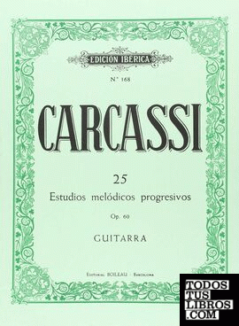 25 Estudios Melódicos Guitarra Op.60