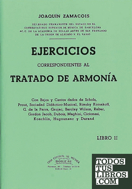 Ejercicios Armonía Vol. II